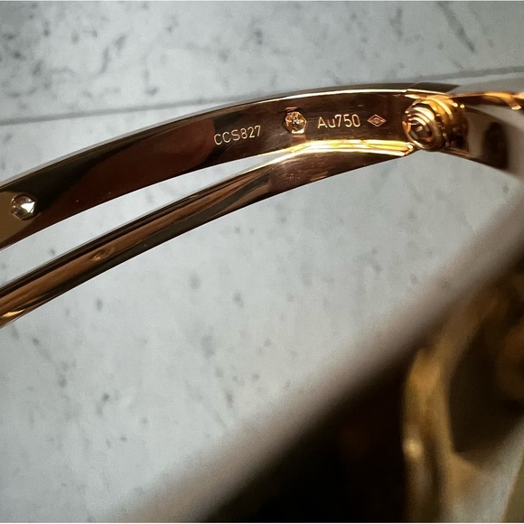 Cartier Love Double Bracelet with Diamonds - Picture 5 of 9